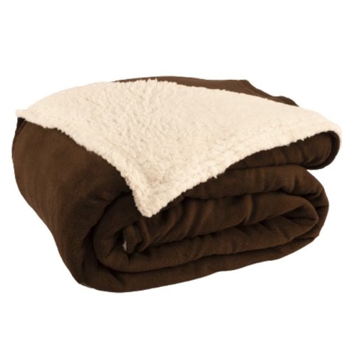 Cobertor Solteiro Canada Mantinha/sherpa 2 Peças - Tabaco