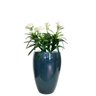 Kit com 5 bromelias artificial para enfeites 55 cm realista Cor:Branco - 4