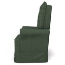 Ver imagem 5 de Kit 02 Poltronas de Amamentação e Descanso Com Balanço Laís G05 Linho Verde - Mpozenato