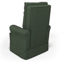 Ver imagem 6 de Kit 02 Poltronas de Amamentação e Descanso Com Balanço Laís G05 Linho Verde - Mpozenato