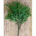 Ver imagem 5 de Kit 20 folhagens chifre veado artificiais buques planta artificial Cor:Verde