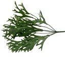 Ver imagem 5 de Kit 15 Buques Folhagens Chifre de Veado Artificial para Decoração Cor:verde