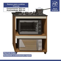 Cozinha Completa Barueri 5 Portas 1 Gaveta Kaiki Móveis - 8