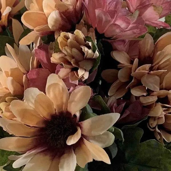 Flores Artificiais Kit com 04 Buques de Margaridas Decorativas Para Festas - No Atacado - 3