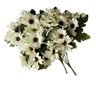 Flores Artificiais Kit com 08 Buques de Margaridas Para Arranjos de Mesa- No Atacado - 1