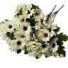 Flores Artificiais Kit com 3 Buques de Margaridas com Flores e Folhagens - 2