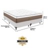 Cama Box + Colchão Cashemire New King 193x203 King Star - 4
