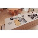 Ver imagem 3 de Cuba Tramontina Morgana 60 Fx Inox 69x49cm - Acetinado