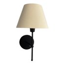 Ver imagem 7 de Kit 2 Arandelas de Parede Clássica com Interruptor e Cúpula Preto Ref 19 Decoração Casa Sala Quarto