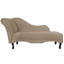 Ver imagem 2 de Recamier Divã Sofá Olivia Psicologia Consultório Suede Cappuccino - Lm Decor