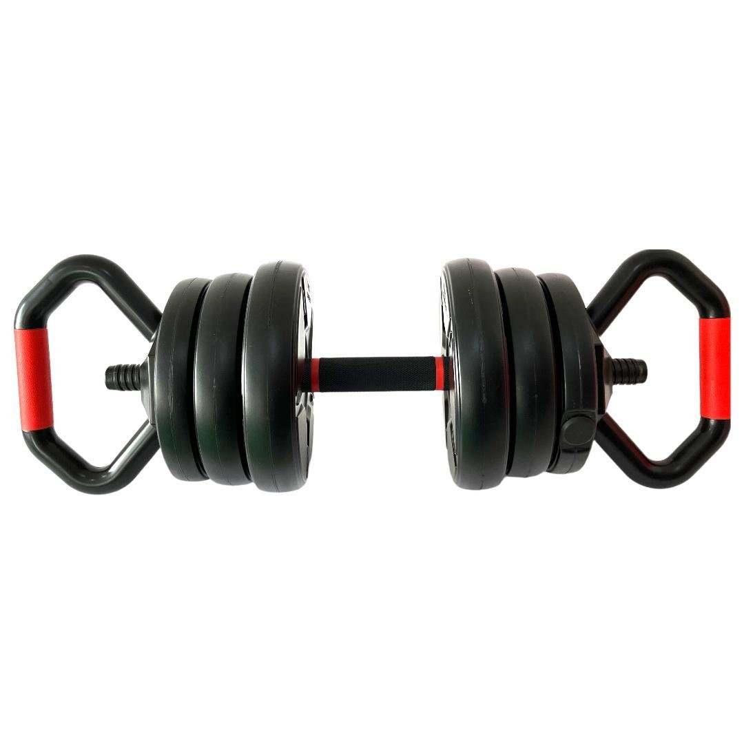 Kit Halteres Musculação Kettlebell 6 em 1 Peso 30kg Odin Fit - 9