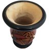 Cuia De Porongo Decorada Para Chimarrão Mate Artesanal Gaita - 4