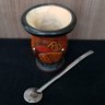Cuia De Porongo Decorada Para Chimarrão Mate Artesanal Gaita - 7