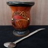 Cuia De Porongo Decorada Para Chimarrão Mate Artesanal Gaita - 3