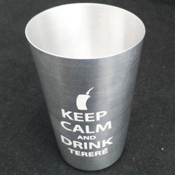 Copo De Tereré Copo De Alumínio Copo Keep Calm Drink 300ml - 4