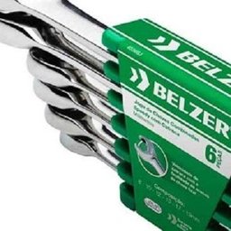 Jogo de Chaves Combinadas Speedy Com Catraca 6 Peças Belzer - 1 Jogo de Chaves Combinadas Speedy Com Catraca 6 Peças Belzer - 1