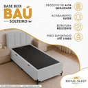 Ver imagem 6 de Cama Box com Baú Solteiro Royal Sleep Suede Cinza