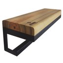 Ver imagem 2 de Toalheiro com Prateleira Strassis Design Sd-4006 25 Preto