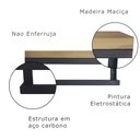 Ver imagem 6 de Toalheiro com Prateleira Strassis Design Sd-4006 25 Preto