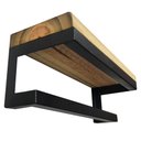 Ver imagem 4 de Toalheiro com Prateleira Strassis Design Sd-4006 25 Preto
