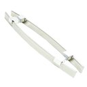 Ver imagem 2 de Puxador Portas Duplo Aço Inox Polido Alba 2 m para portas: pivotantes/madeira/vidro temperado/porta