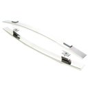 Ver imagem 1 de Puxador Portas Duplo Aço Inox Polido Alba 2 m para portas: pivotantes/madeira/vidro temperado/porta