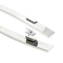Ver imagem 3 de Puxador Portas Duplo Aço Inox Polido Alba 2 m para portas: pivotantes/madeira/vidro temperado/porta