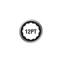 Ver imagem 5 de Jogo de Soquete Estriado com Encaixe 1/2" de 10 a 32mm Jogo com 28 Peças Sata - ST09090SJ
