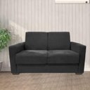 Ver imagem 4 de Sofá Estofado 2 Lugares Sala Estar Recepção Isadora Suede Cor:preto
