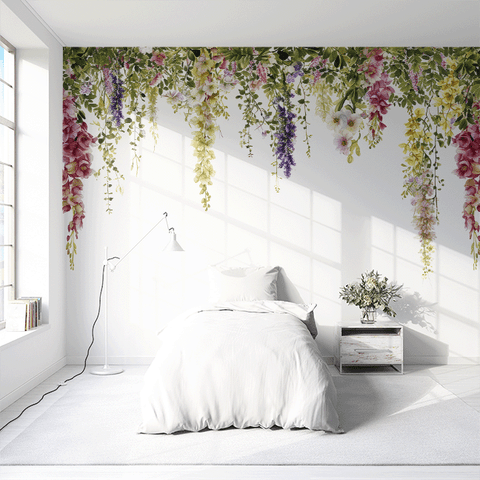 Papel de Parede Painel Florais