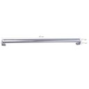 Ver imagem 4 de Suporte Barra 40cm Aço Inox E 12 Ganchos Em Aço Cromado
