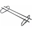 Ver imagem 4 de 2 Suporte Organizador De Armário Porta Taças Cromado 35cm