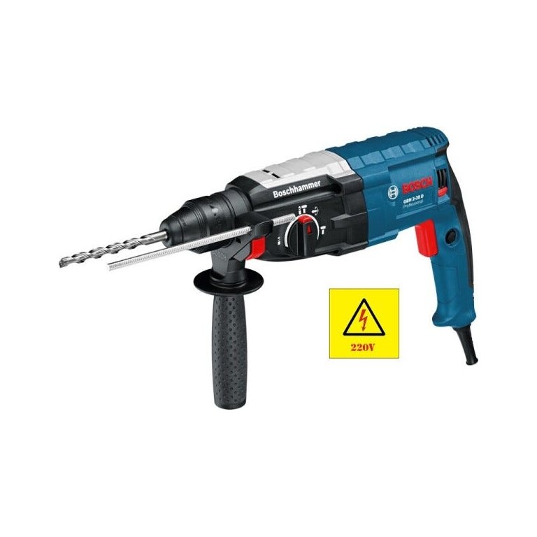 Martelete Perfurador Rompedor Gbh 2-28 850W Bosch SDS-Plus 220V