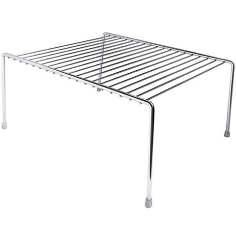 4 Organizador Médio Armário Bancada Prateleira Aramado 30cm