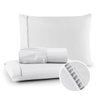 Kit Lençol de Cama Queen 400 Fios Percal 3 Peças Ponto Palito Anti-pilling com Toque 100% Macio Prem - 1
