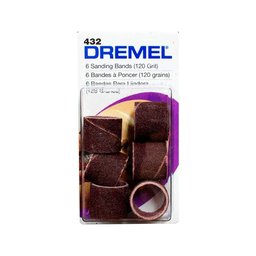 Tubo de Lixa 1/2 Pol. 6 Un G120 Micro Retíficas 432 Dremel - 2