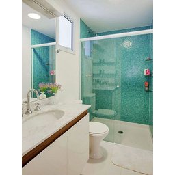 Box de Vidro para Banheiro 1,90x1,60m 8mm Branco - 4