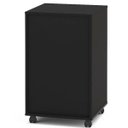 Ver imagem 3 de Gaveteiro Arquivo com Rodízios Maia 3 Gavetas com Chave Preto - Politorno