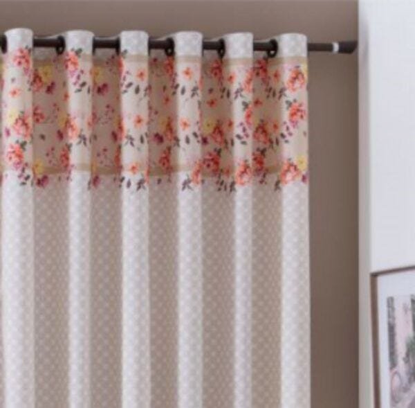 Cortina Para Sala Estampada 3,00x2,40m Janela Porta Praga Sultan - 2