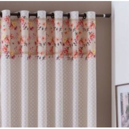 Cortina Para Sala Estampada 3,00x2,40m Janela Porta Praga Sultan - 2
