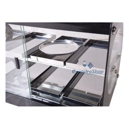 Estufa Para Salgados 8 Bandejas Duplas 110v Vidro Curvo Elétrico - EAMD08 - Edanca - 3
