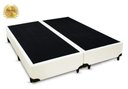 Ver imagem 2 de Cama Box Queen Colchão Mola Ensacada Belos Sonhos + Box Sintético 68x158x198:Bege