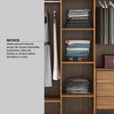 Ver mais imagens de Guarda Roupa Casal 6 Portas e 6 Gavetas Atrice - Amêndola Touch