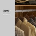 Ver imagem 7 de Guarda Roupa Casal 6 Portas e 6 Gavetas Atrice - Amêndola Touch