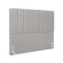 Ver imagem 2 de Cabeceira Estofada Carla 140 Linho Cinza