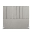 Ver imagem 1 de Cabeceira Estofada Carla 140 Linho Cinza