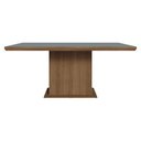 Ver imagem 4 de Mesa de Jantar Retangular Tampo com Moldura Rustic/Cinza 5275 Madesa