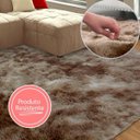 Ver imagem 2 de Tapete Sala/Quarto Felpudo Atrativo 2,00Mx3,00M Caramelo Casa Dona