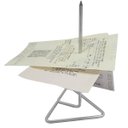 Ver imagem 2 de 4 Espetos para Fixar Papéis Organizadores Escritório Bancada