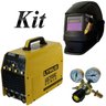 Kit Inversora TIG Alumínio AC DC LIS250AL 220V Máscara de Solda Regulador de Pressão - Lynus - 1